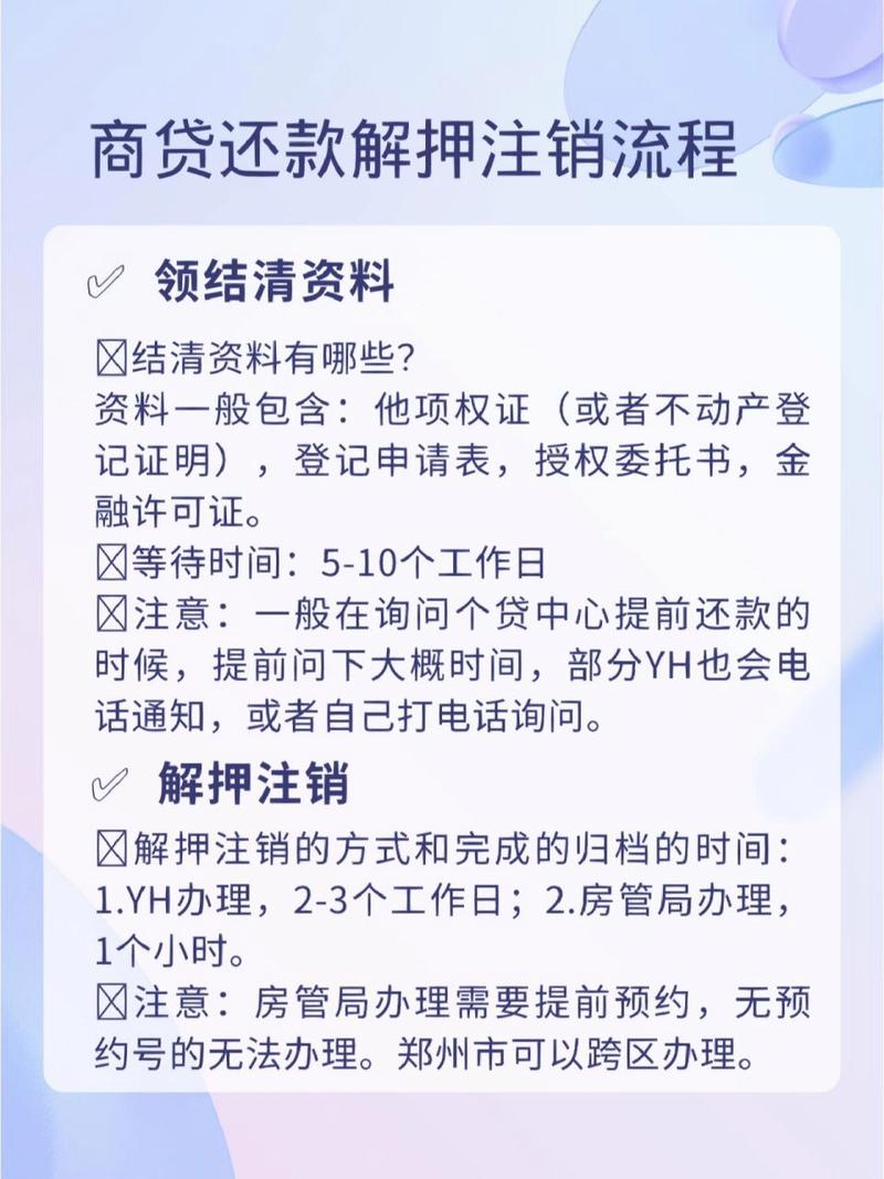 房贷银行解押多久(房贷解押多久能过户)